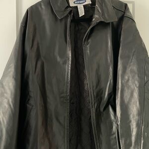 Old Navy Men's Thick Black Bomber Jacket